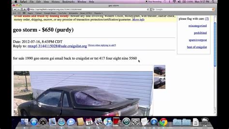 see also. . Craigslist for sale springfield mo